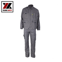 Petrochemical Industry Work 2 Piece Fr Cotton Fire Retardant Boiler Suit